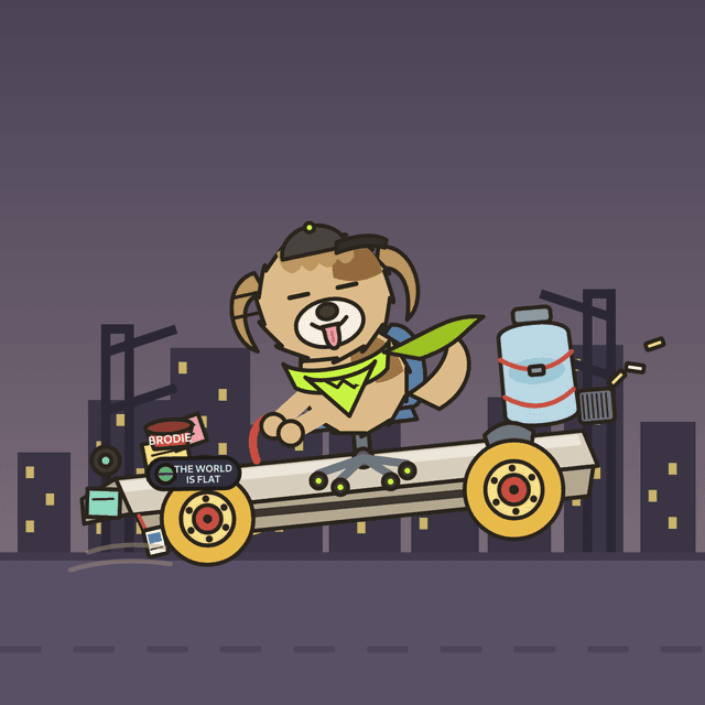 Brodie racer artwork